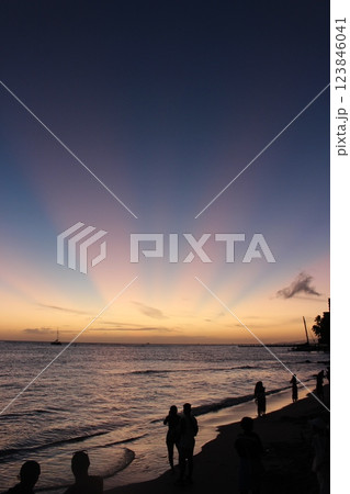 ハワイのマジックアワー ハワイのマジックアワー 123846041