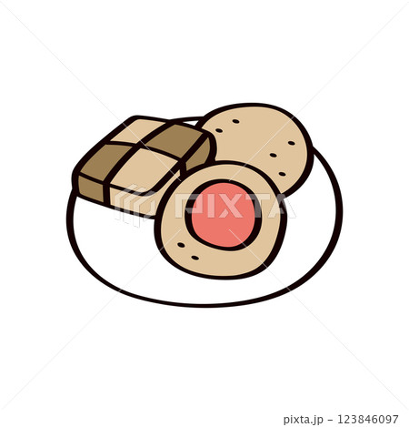 クッキーのイラスト 123846097
