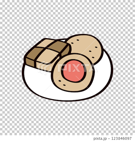 クッキーのイラスト 123846097