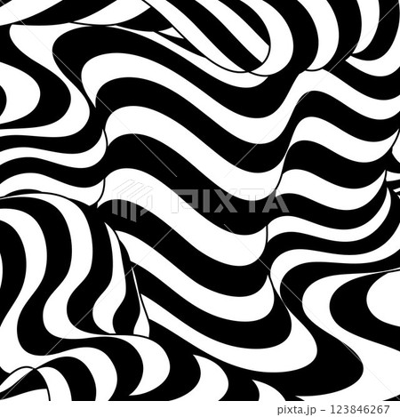 Abstract background. Black and white curved line stripe mobious wave. Eps 10 Abstract background. Black and white curved line stripe mobious wave. Eps 10 123846267