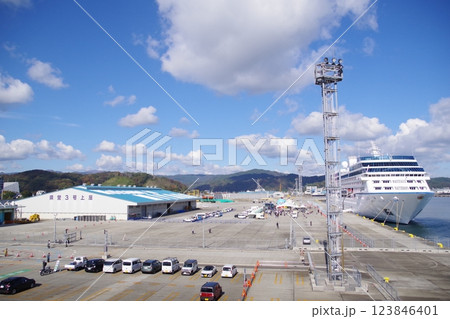 岩手の湾港施設　宮古港藤原ふ頭　 123846401