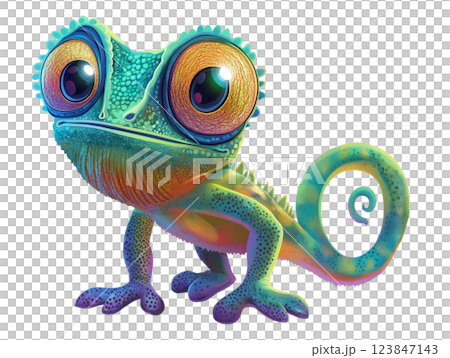 Exotic Animal "Chameleon" 123847143