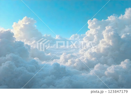clouds in the blue sky clouds in the blue sky 123847179