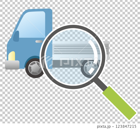 Light truck appraisal, inspection, and vehicle inspection Light truck appraisal, inspection, and vehicle inspection 123847215