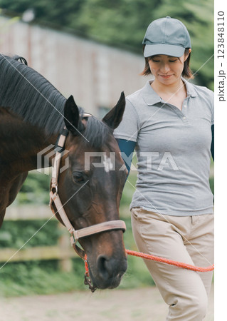 involved with horses 123848110