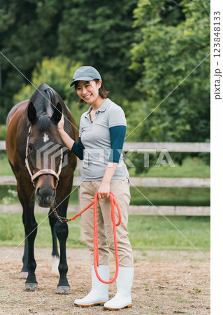 involved with horses involved with horses 123848133