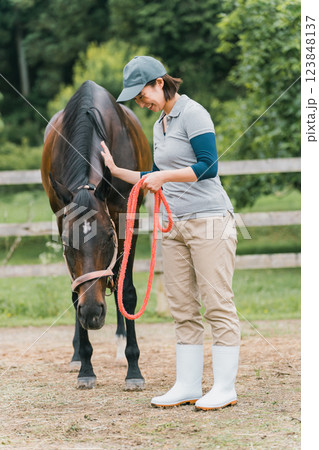 involved with horses involved with horses 123848137