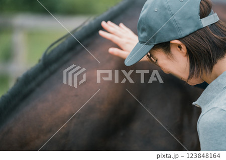 involved with horses involved with horses 123848164