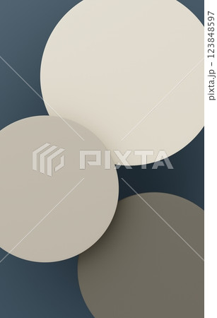 3D背景素材_丸_カラフル 3D背景素材_丸_カラフル 123848597