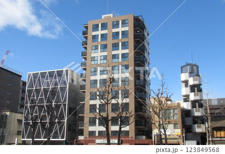 JR丹波口駅付近 JR丹波口駅付近 123849568