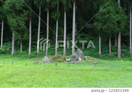 一乗谷朝倉氏遺跡　南陽寺跡庭園 123851349