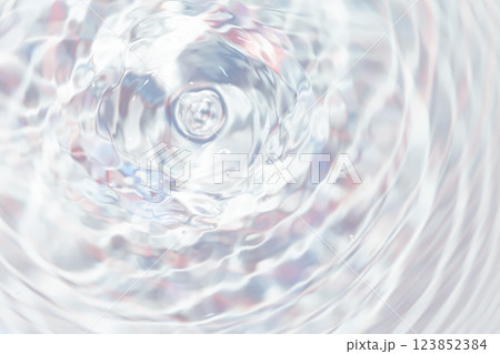 水面に落ちる水滴. 123852384