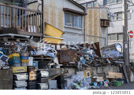 大阪市西区川口・安治川周辺の町工場 123853851