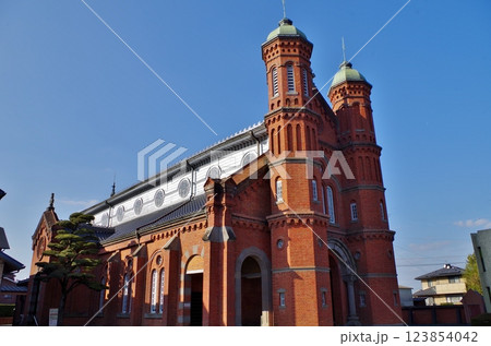 太刀洗　大正時代建立の煉瓦造が美しい今村天主堂 123854042