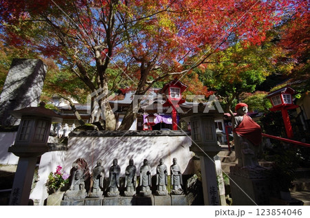 篠栗町　明石寺の紅葉 123854046