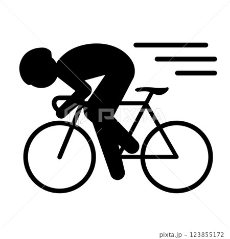 サイクリングのアイコン 123855172