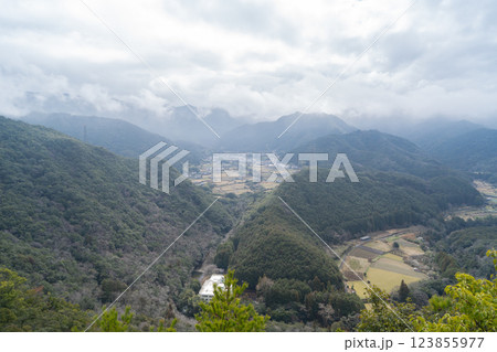日根荘大木の農村景観(奥山雨山自然公園) 日根荘大木の農村景観(奥山雨山自然公園) 123855977
