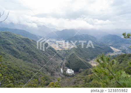 日根荘大木の農村景観（奥山雨山自然公園） 123855982
