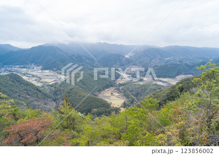 日根荘大木の農村景観(奥山雨山自然公園) 日根荘大木の農村景観(奥山雨山自然公園) 123856002