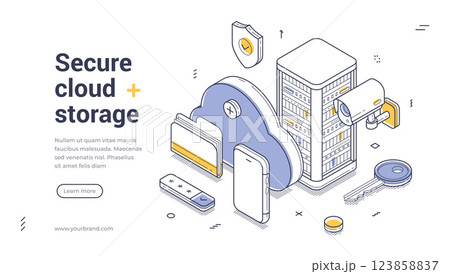 Enhance your digital safety with secure cloud storage solutions for modern needs 123858837