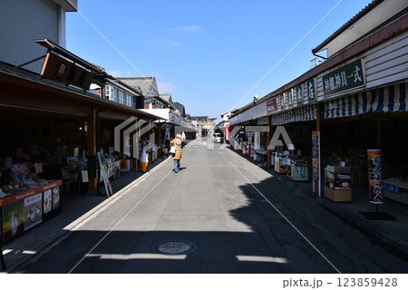 祐徳稲荷神社へ続く参道橋 祐徳稲荷神社へ続く参道橋 123859428