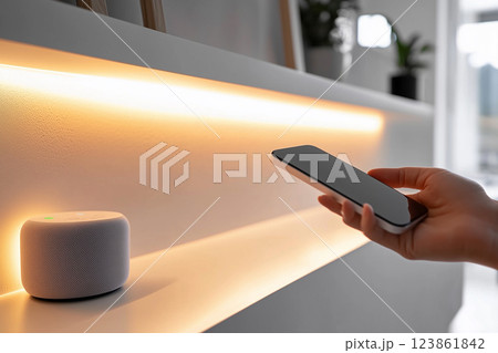 IoT対応住宅イメージ 123861842