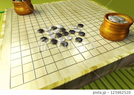 五目並べ(3DCG) 五目並べ(3DCG) 123862520