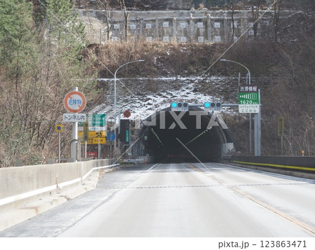 中央自動車道 恵那山トンネル 中央自動車道 恵那山トンネル 123863471