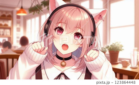 猫耳女子 猫耳女子 123864448