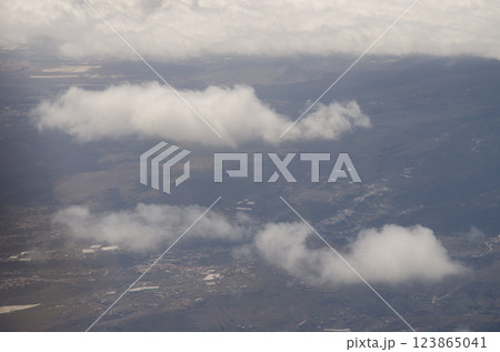 Clouds over Gran Canaria. Clouds over Gran Canaria. 123865041