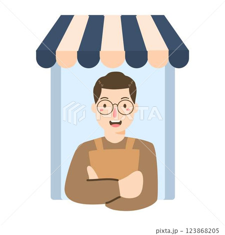 business owner and entrepreneur start small business 123868205