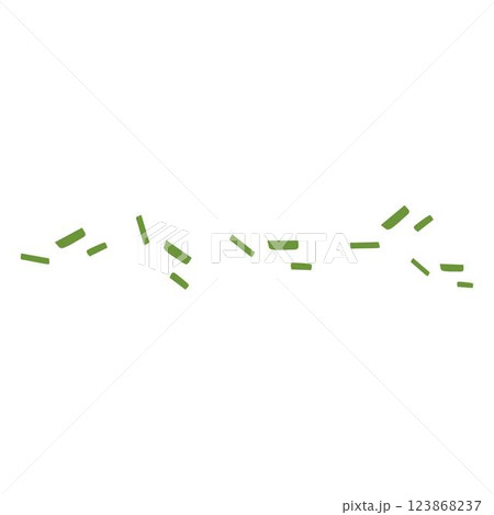 fresh Chopped parsley leaves illustration 123868237