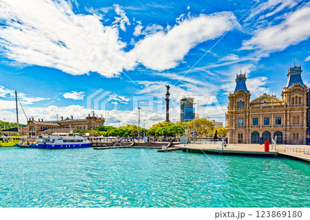 Barcelona. Building of the Port Authority. Barcelona. 123869180