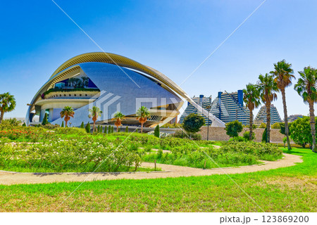 City of Arts and Sciences. Valencia. 123869200