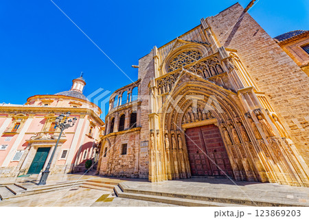 Basilica Cathedral of the Assumption of Our Lady. Valencia. 123869203
