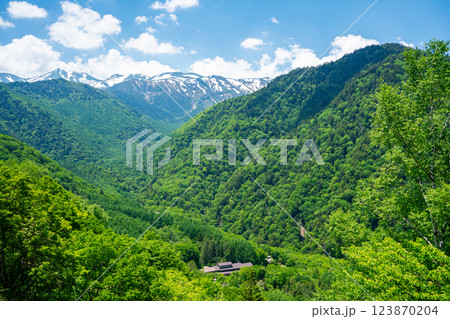 【長野県】乗鞍の山並み 123870204