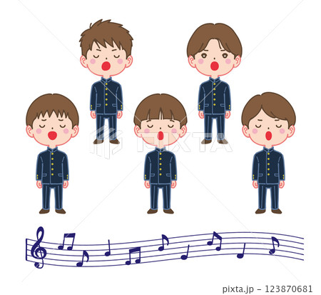 合唱・男子 合唱・男子 123870681
