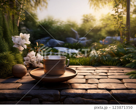 安らぎの時間 123871350