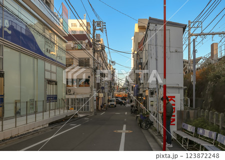 Vibrant and Trendy Shop Street in Jiyugaoka Tokyo Japan Dec 8 2024 123872248