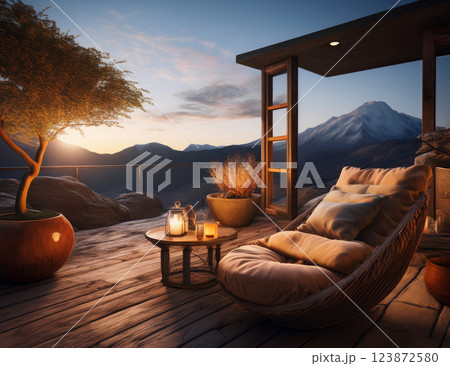 安らぎの時間 123872580