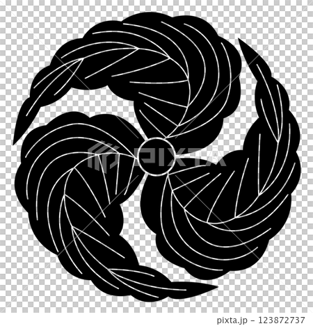 這是一個家族徽章。它被稱為三星梅。 123872737