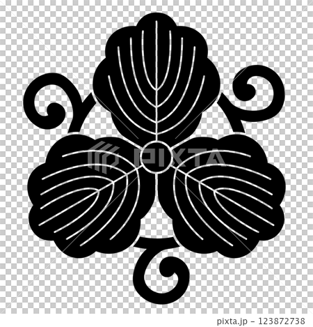 家紋です。五徳柏といいます。 123872738