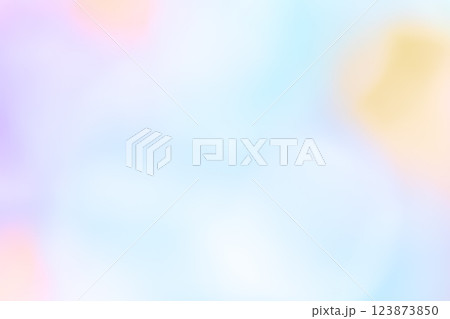 ライトブルーイメージ　(背景素材) 123873850