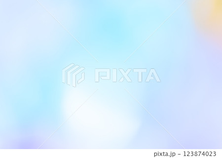 ライトブルーイメージ　(背景素材) 123874023