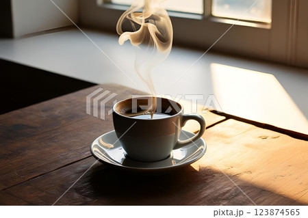 美味しいドリップコーヒー 123874565