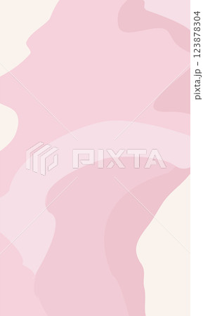 Vertical background wavy lines. Pastel color delicate peach with pink tints. Vector template for design, stories, posts on social networks. Vertical background wavy lines. Pastel color delicate peach with pink tints. Vector template for design, stories, posts on social networks. 123878304