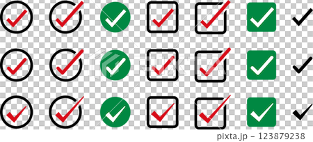 Checkmark icon 2 123879238