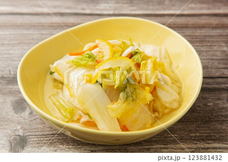 ゆず白菜 ゆず白菜 123881432