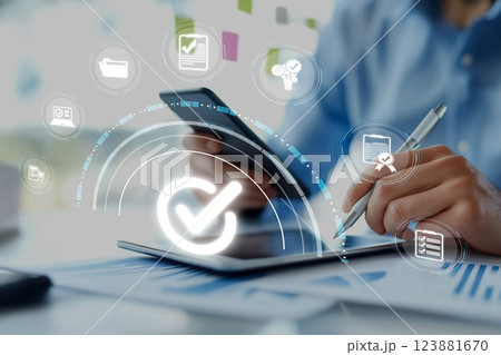 Modern Technology for Quality Control Management Systems in Business Assurance and Service Standards with a Focus on Efficiency and Innovation XDMCP 123881670