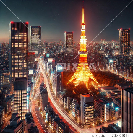 眠らない街 123883012